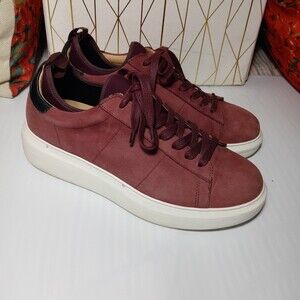 Womens The Great Alta Low Top Nubuck Leather Sneaker size 9.5